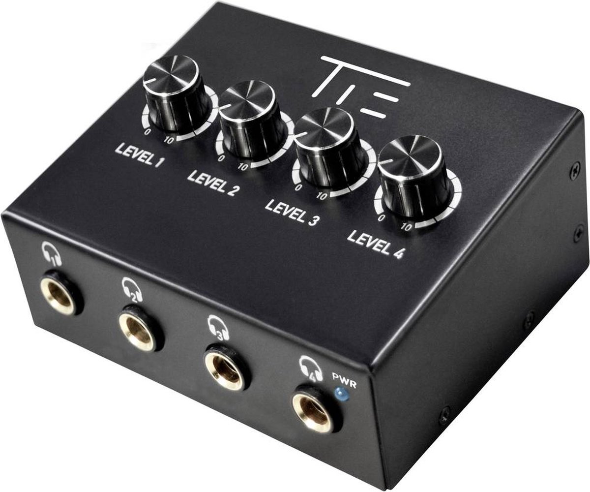 Amplificateur pour casque Tie Studio 4 Kanal noir