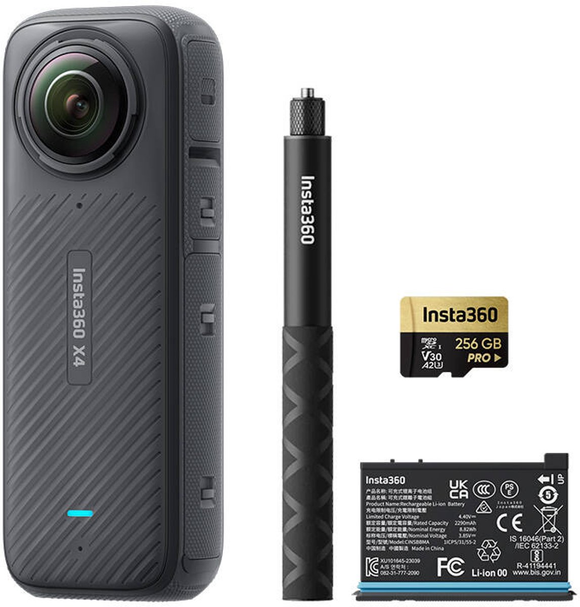 Insta360 X4 Adventure Bundle Action Cam 360° 360°, 8K