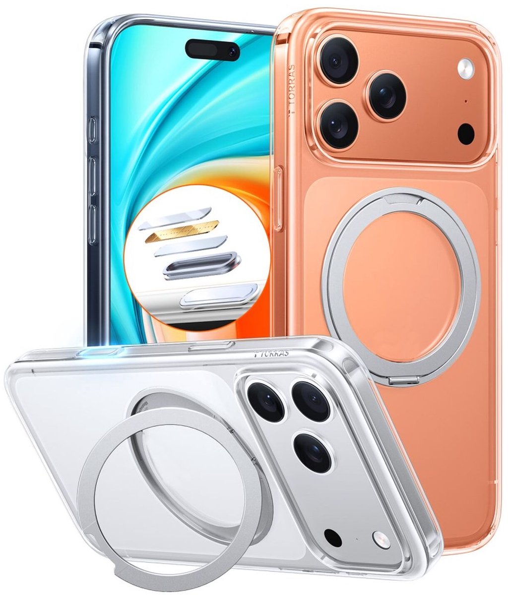 Torras Ostand Pro - clear - iPhone 17 Pro Max