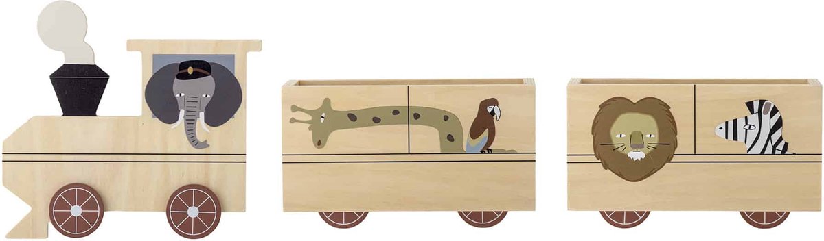 Bloomingville Mensola Mallen, 3 pezzi Treno