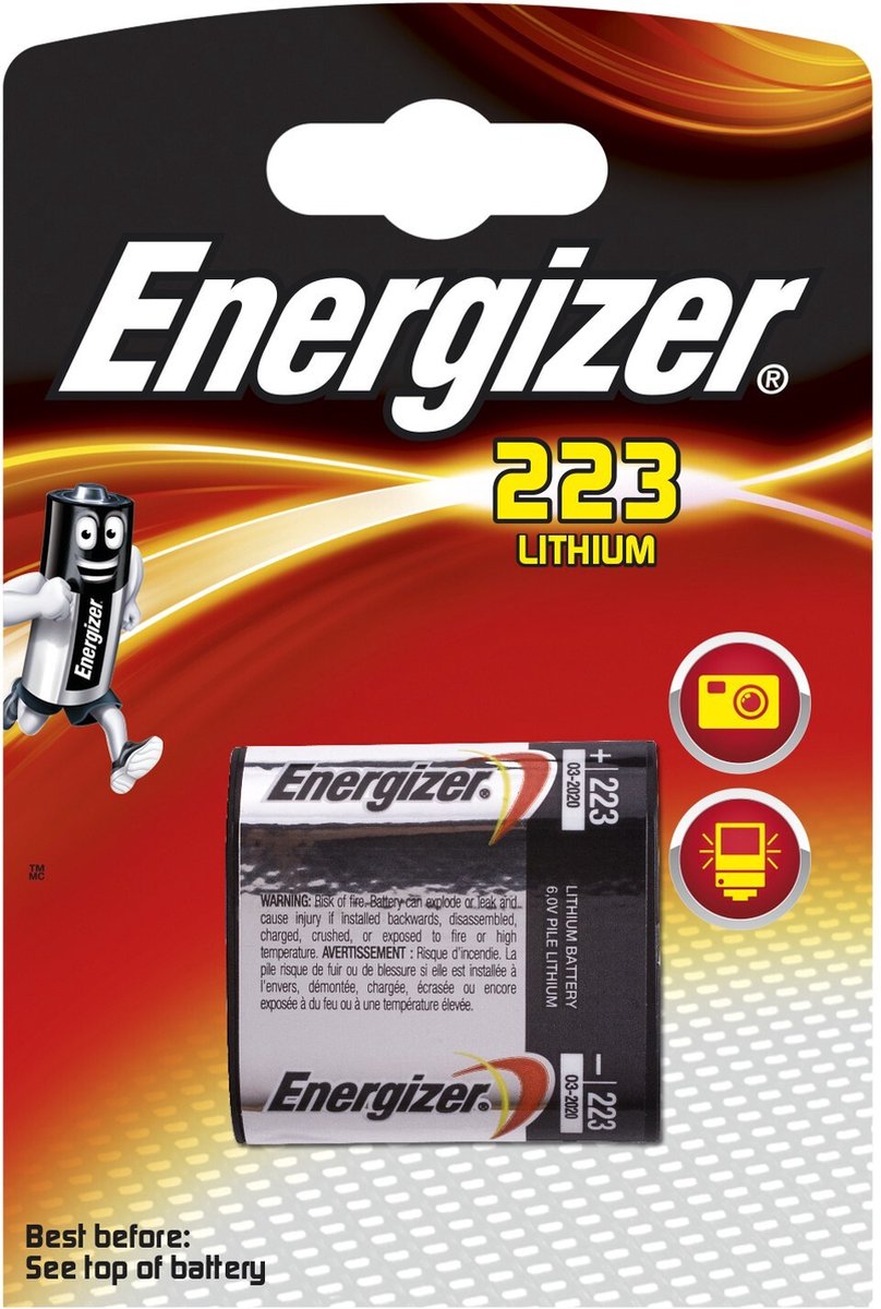 Energizer Foto Lithium 223 (6V)