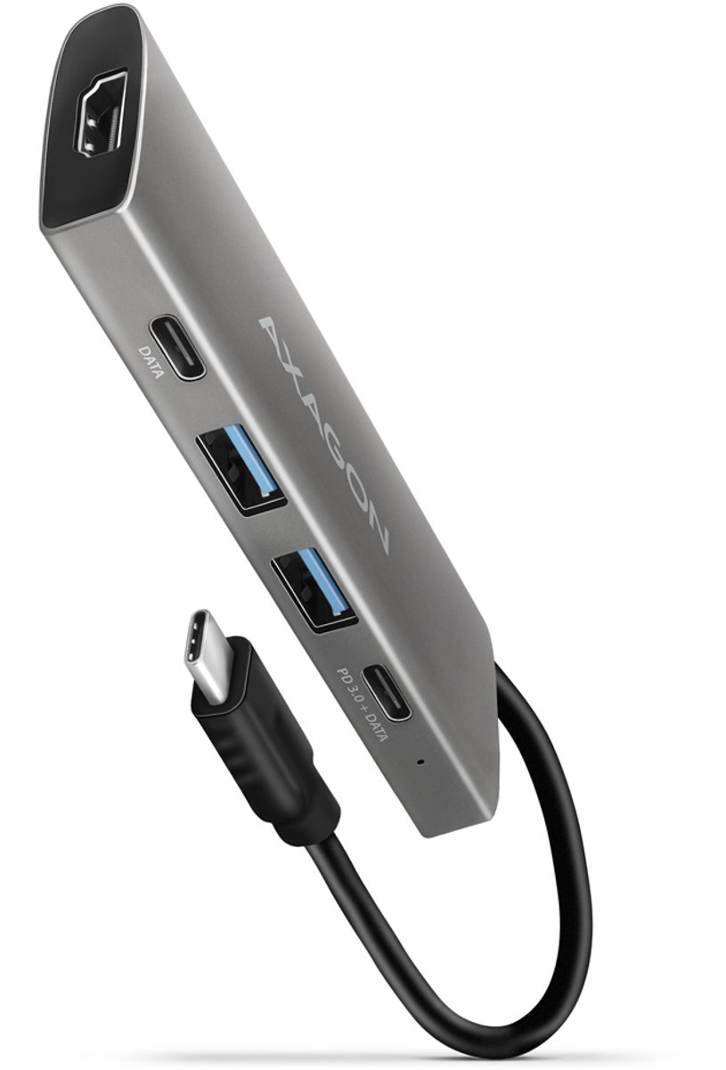 AXAGON Speedster 5H SuperSpeed USB-C 10 Gbps hub
