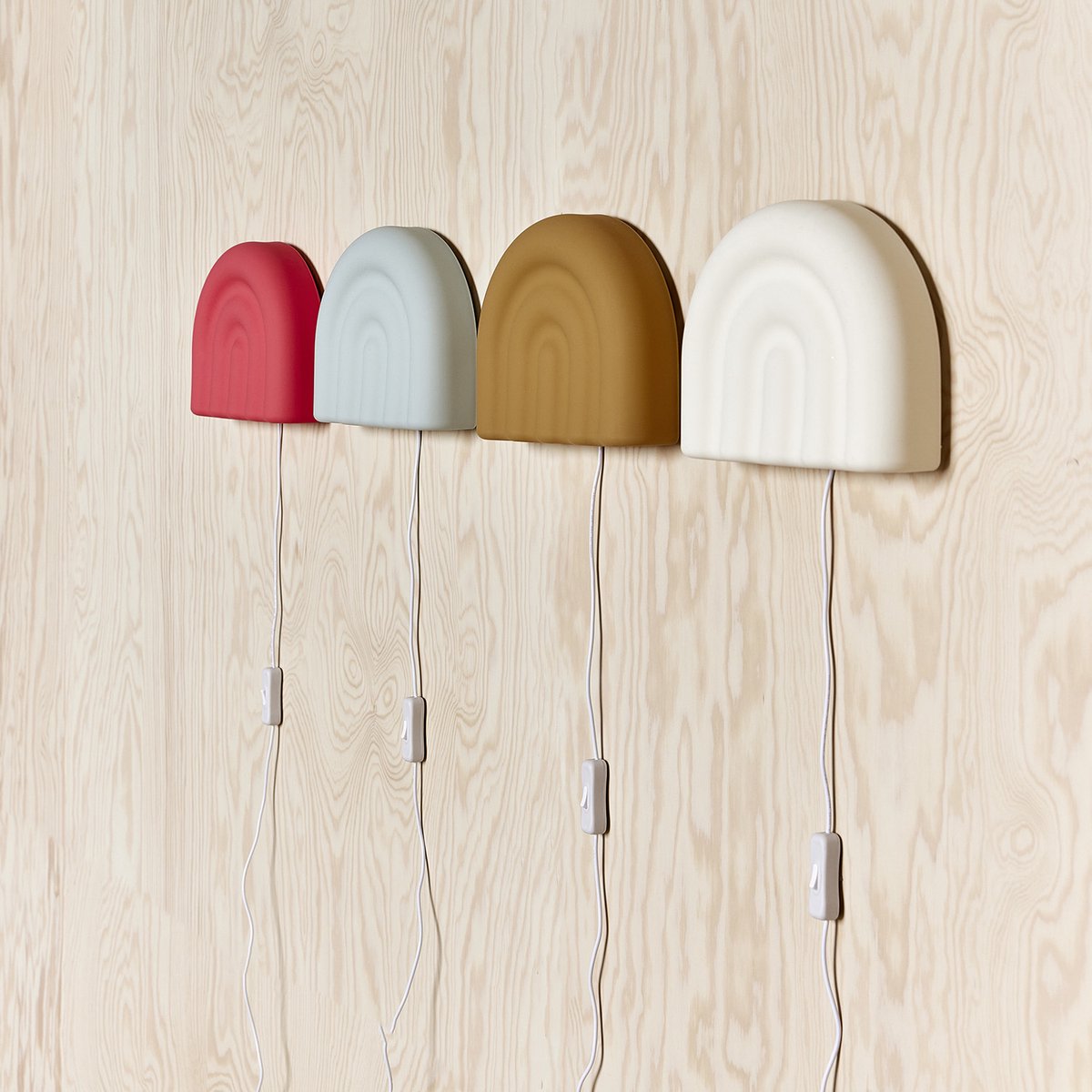 OYOY Lampada da parete Rainbow Offwhite