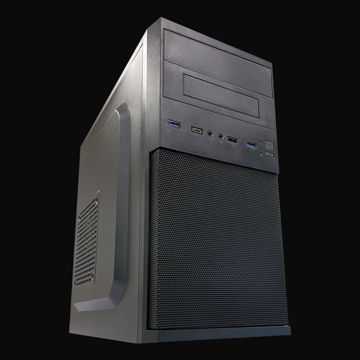 LC Power 2004MB-V3 - micro ATX - Kabinet - Tower - Sort