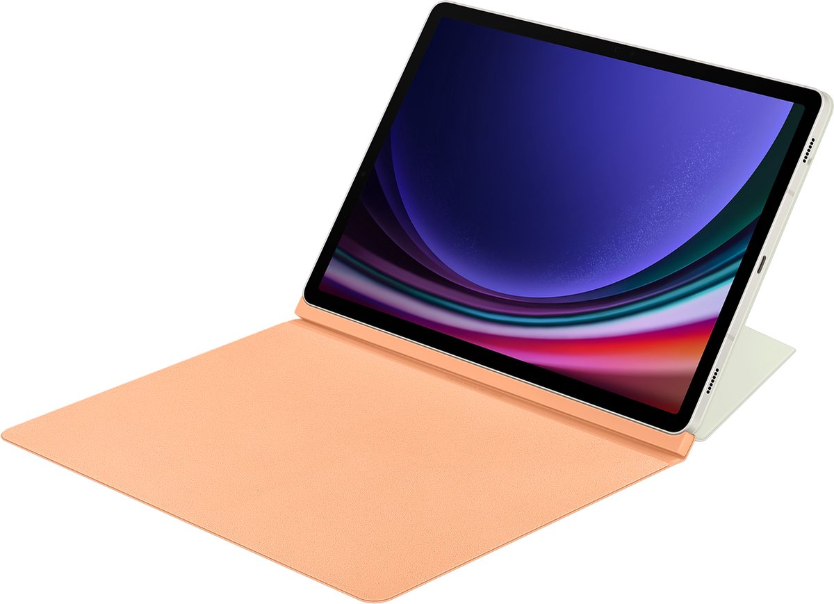 Samsung Galaxy Tab S10 FE / Tab S9 FE / Tab S9 - Smart Book Cover - Orange