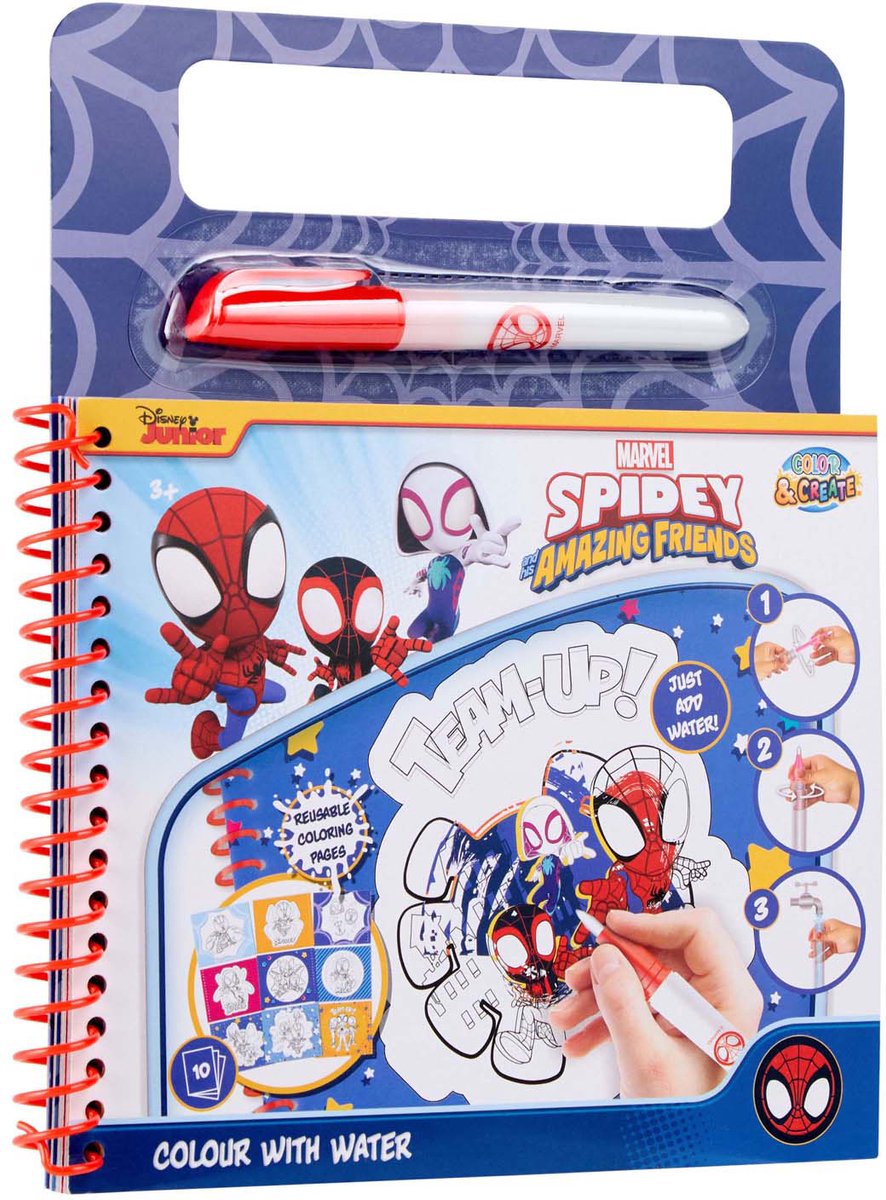 Canenco Spidey Watercolour Book