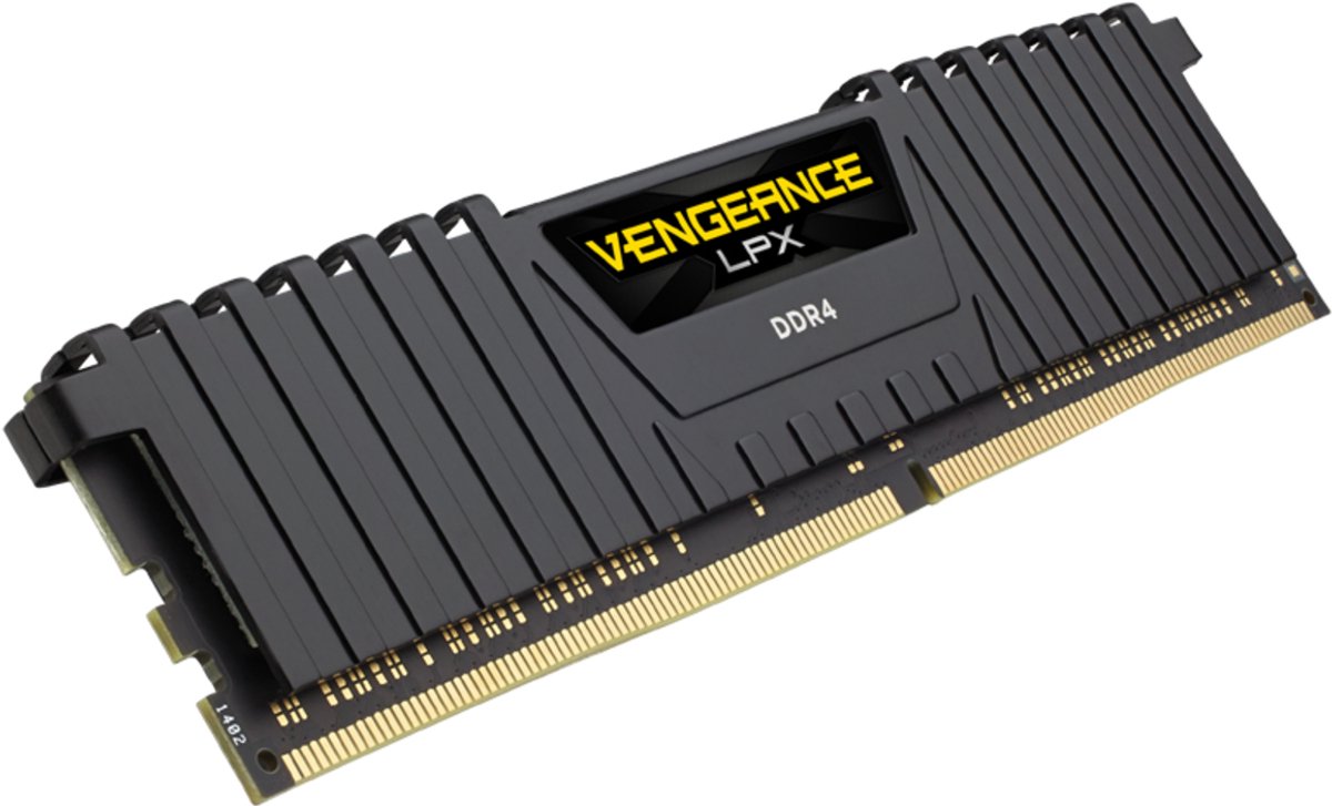 Corsair Vengeance LPX DDR4-3200 - 8GB - CL16 - Single Channel (1 pcs) - AMD Optimized & Intel XMP - Sort
