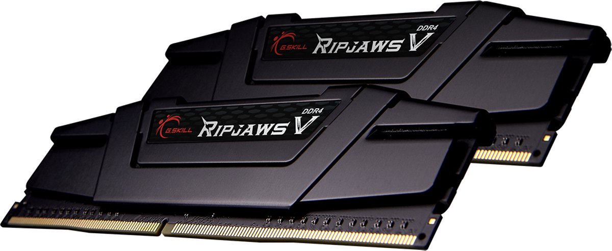 G.Skill Ripjaws V DDR4-3600 - 256GB - CL18 - Octa Channel (8 pcs) - Intel XMP - Sort