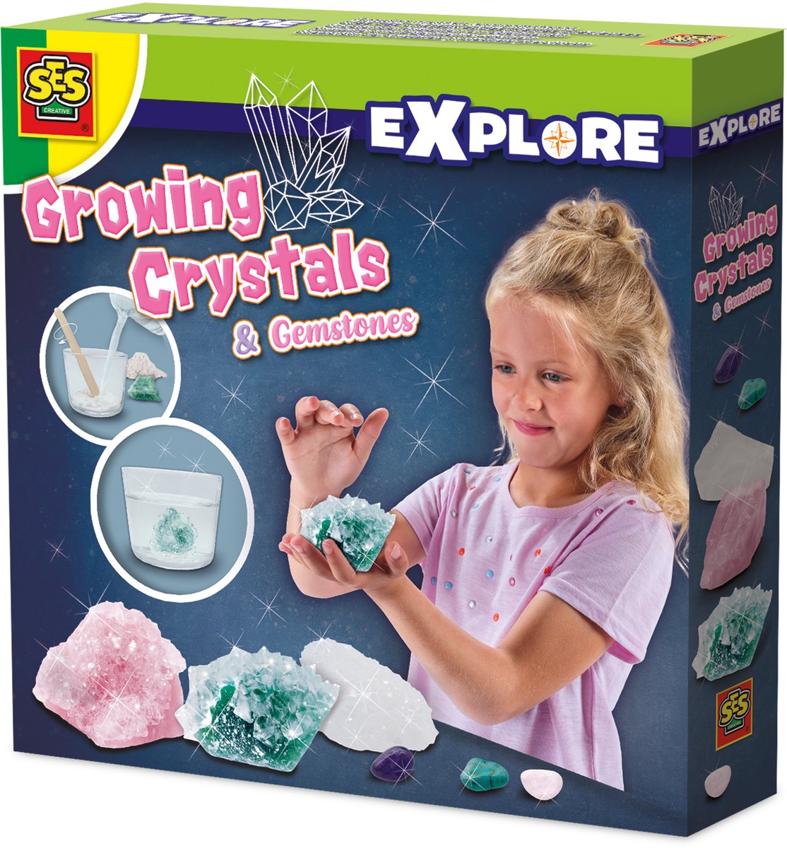 SES Creative Explore Growing Crystals and Gemstones