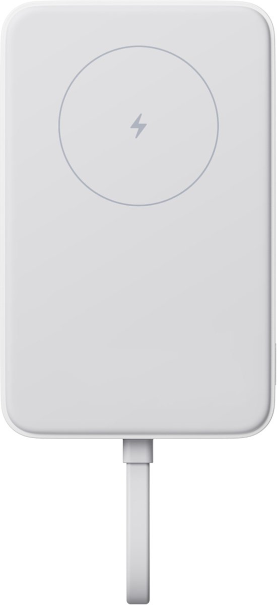Xiaomi 33W Magnetic Power Bank 10000mAh - White (Integrated Cable) - 10000 mAh