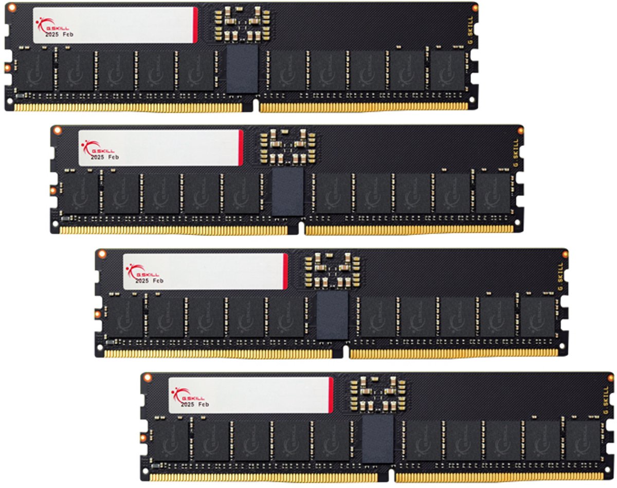 G.Skill T5 Neo DDR5-6400 - 256GB - CL36 - Quad Channel (4 pcs) - AMD EXPO - Sort