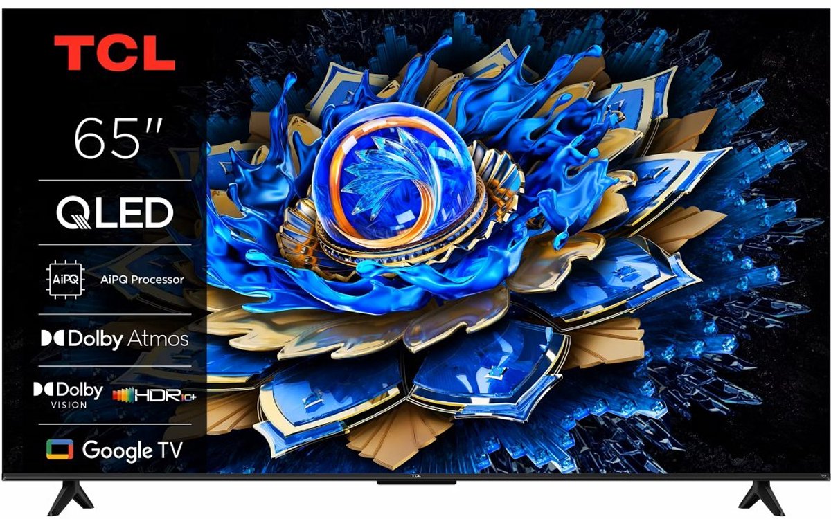 TCL 65" Fladskærms TV LCD 4K 65T69C 65" Class (64.5" viewable) LED-backlit LCD TV - QLED - 4K