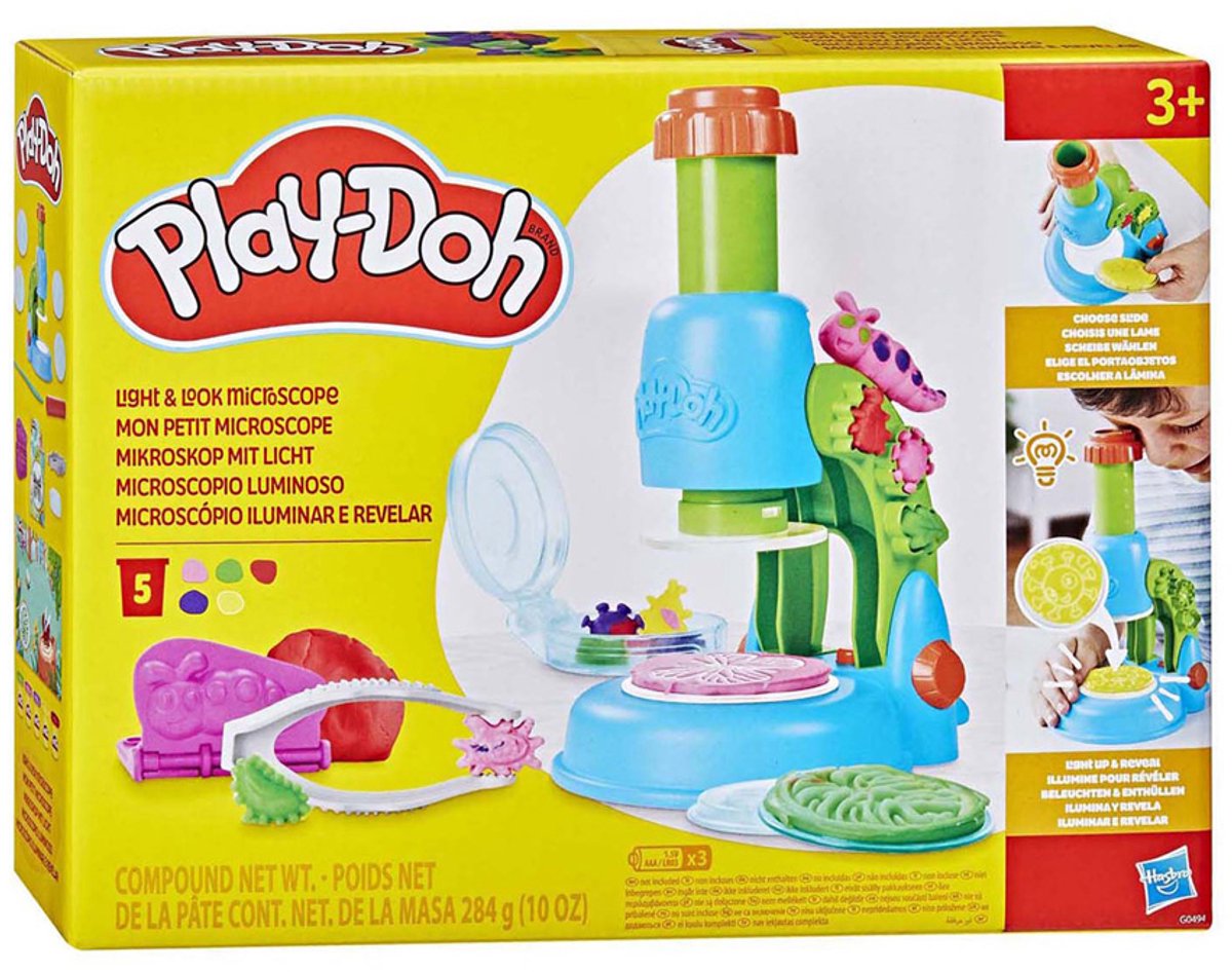 Play-Doh Light & Look Microscope Playset