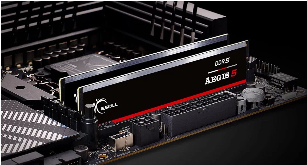 G.Skill AEGIS DDR5-5600 - 32GB - CL36 - Single Channel (1 pcs) - AMD EXPO & Intel XMP - Sort