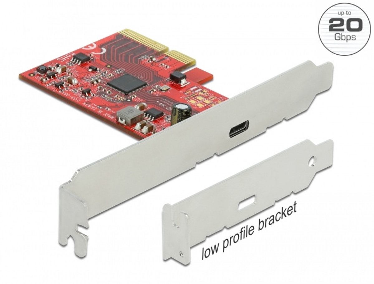 DeLOCK USB Adapter - PCIe 3.0 x4 - USB-C 3.2 Gen 2x2 x 1