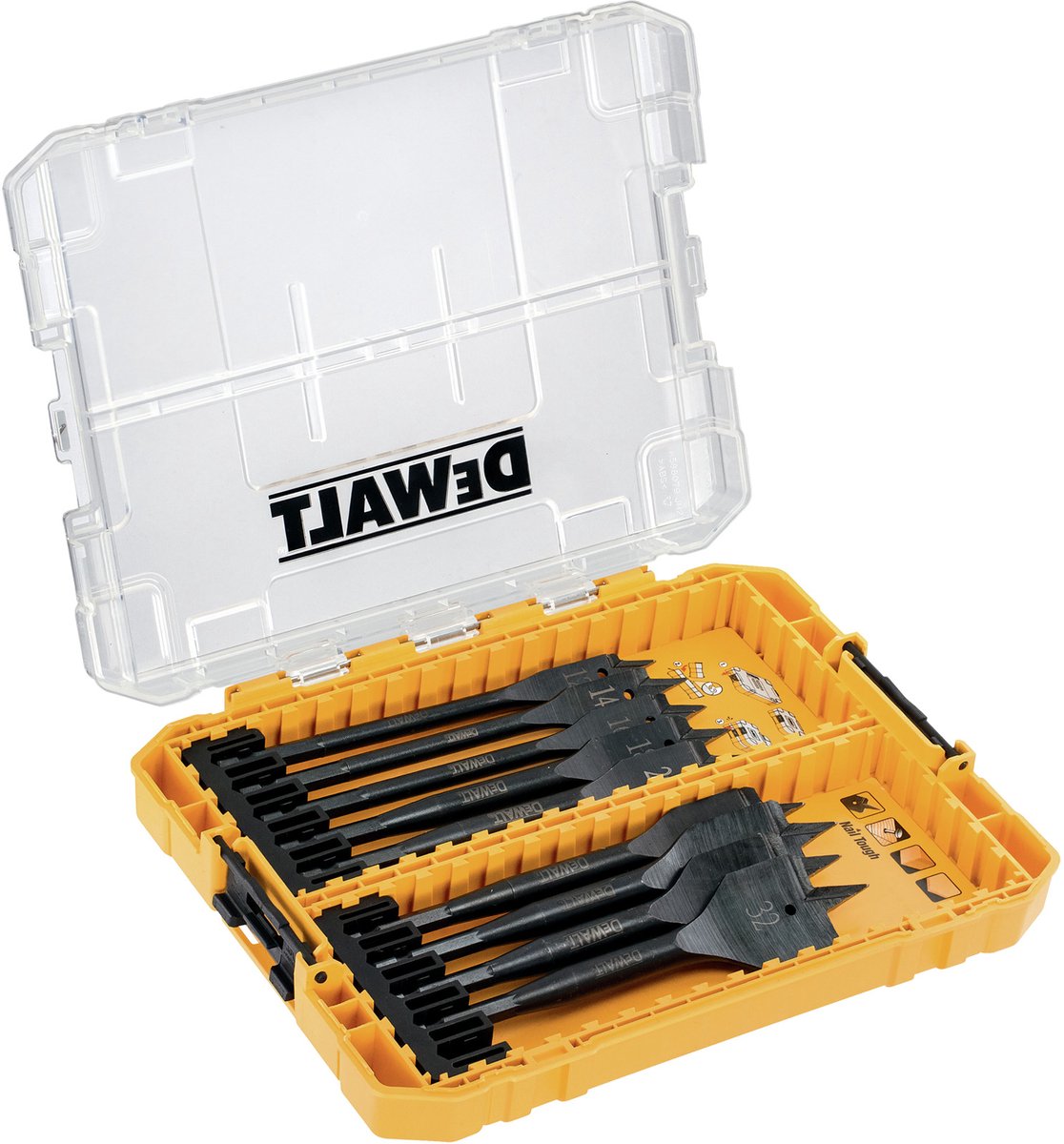 Dewalt 9pc Extreme Impact Ready Flatwood Set