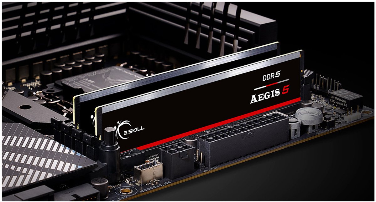 G.Skill AEGIS DDR5-5600 - 16GB - CL36 - Single Channel (1 pcs) - AMD EXPO & Intel XMP - Sort