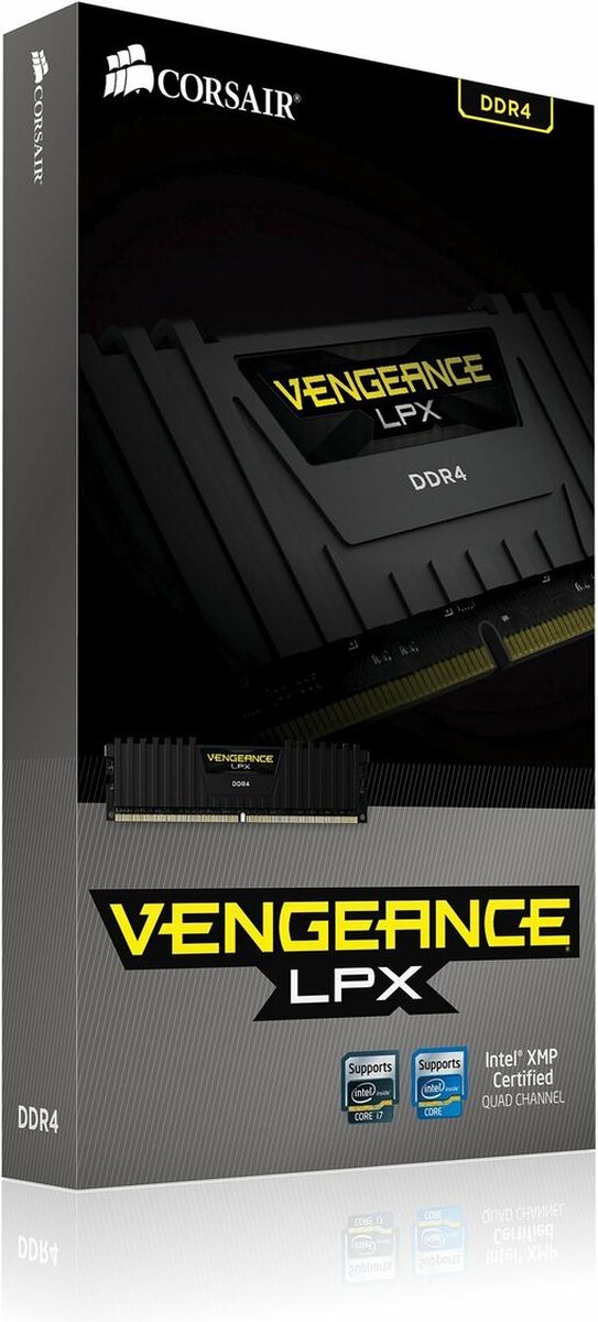 Corsair Vengeance LPX DDR4-2666 - 16GB - CL16 - Single Channel (1 pcs) - Intel XMP - Sort