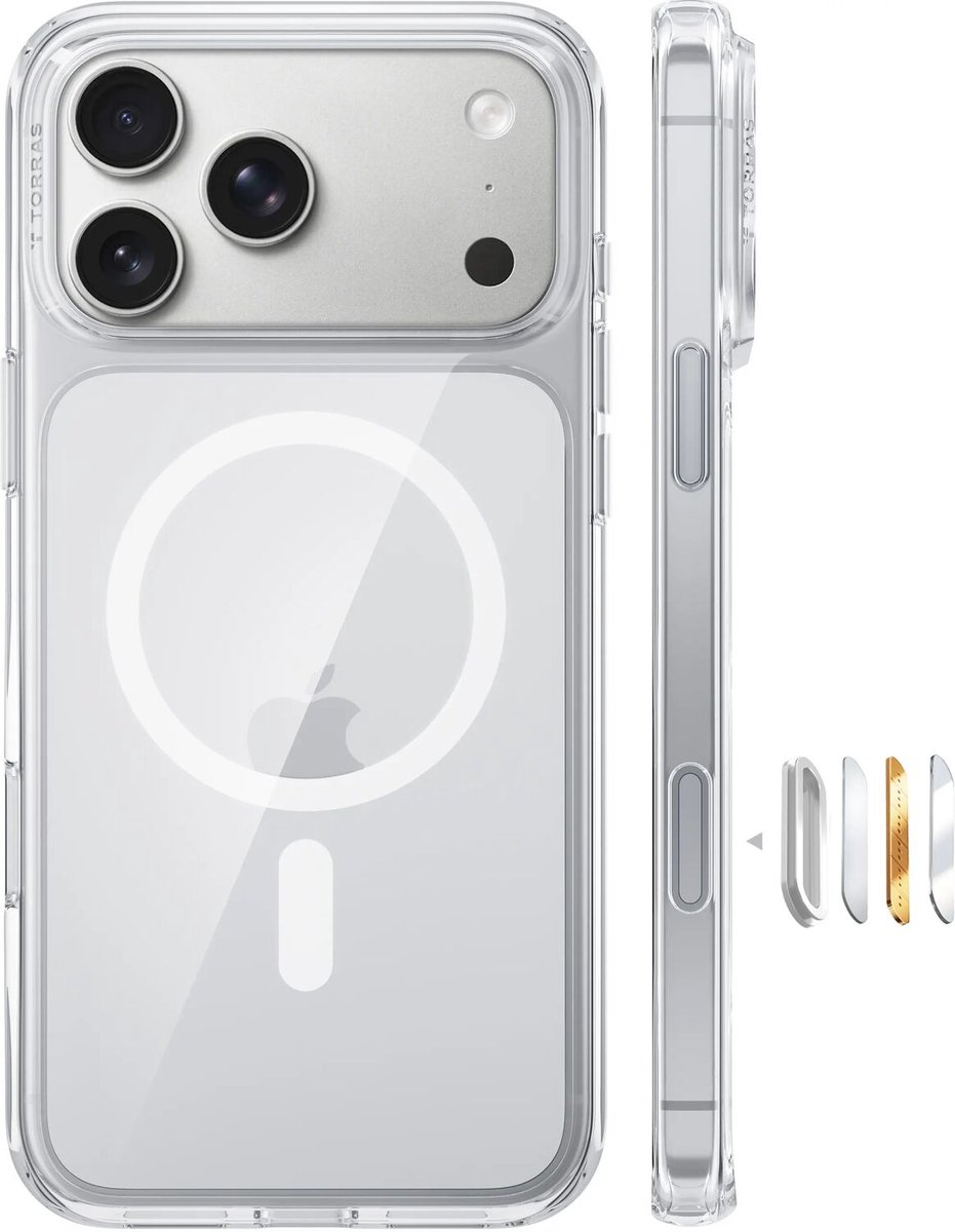 Torras Guardian-Mag - clear - iPhone 18 Pro Max