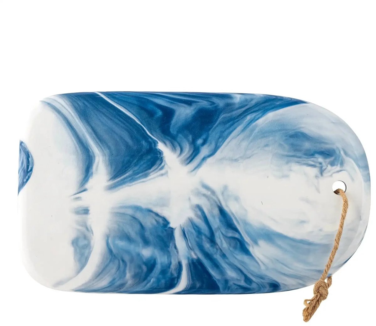 Bloomingville Tagliere Aiden 20x35 cm Blu