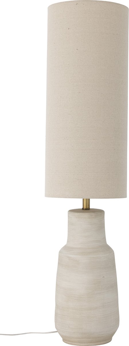 Bloomingville Lampada da terra Linetta Ø28x113 cm Bianco
