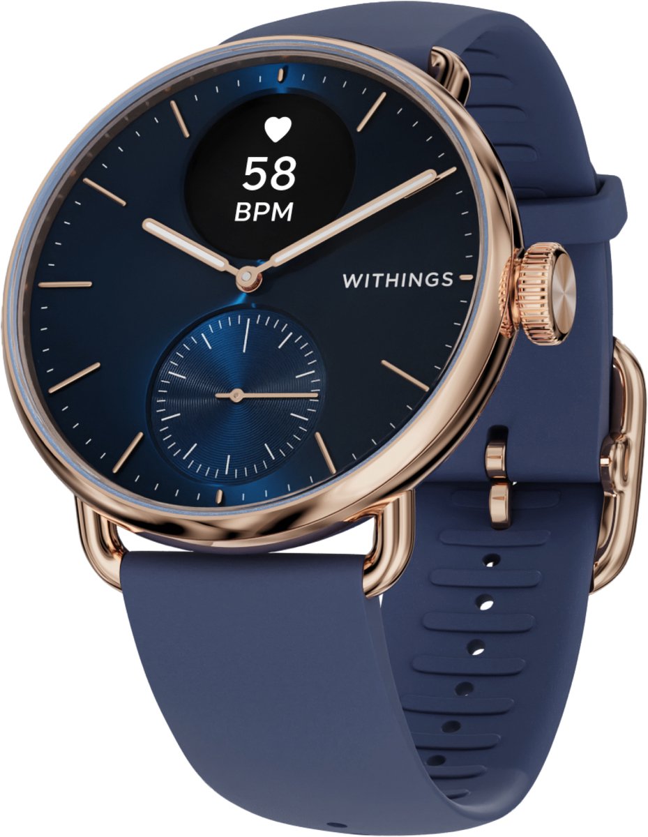 Withings Scanwatch 2 - 38mm - Blue Rose Gold