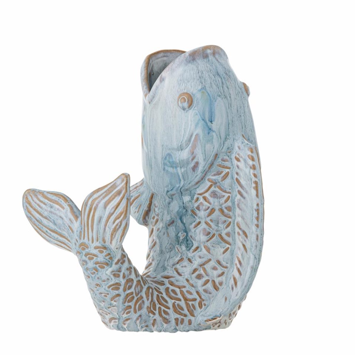 Bloomingville Vaso Hiro 21 cm Blu