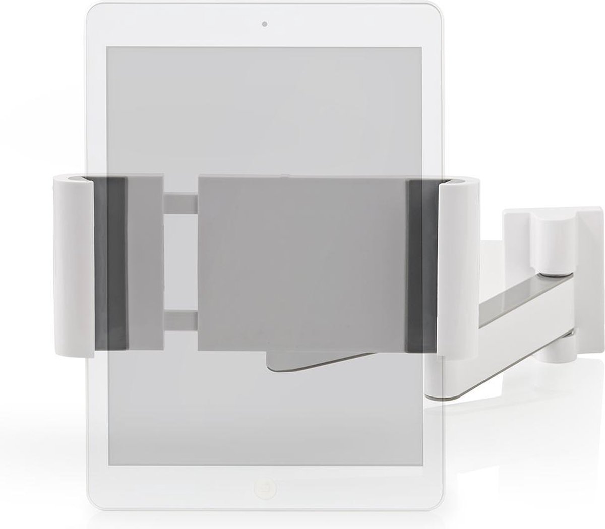 Nedis TWMT200SI bracket - adjustable arm - for tablet - grey white