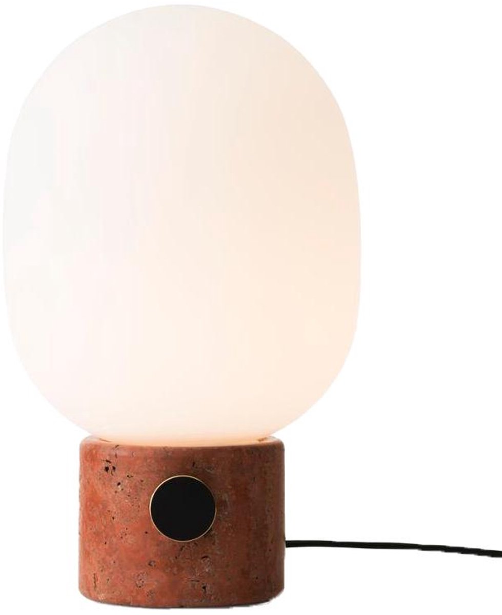 Audo Copenhagen Lampada da tavolo JWDA Red travertine, Large