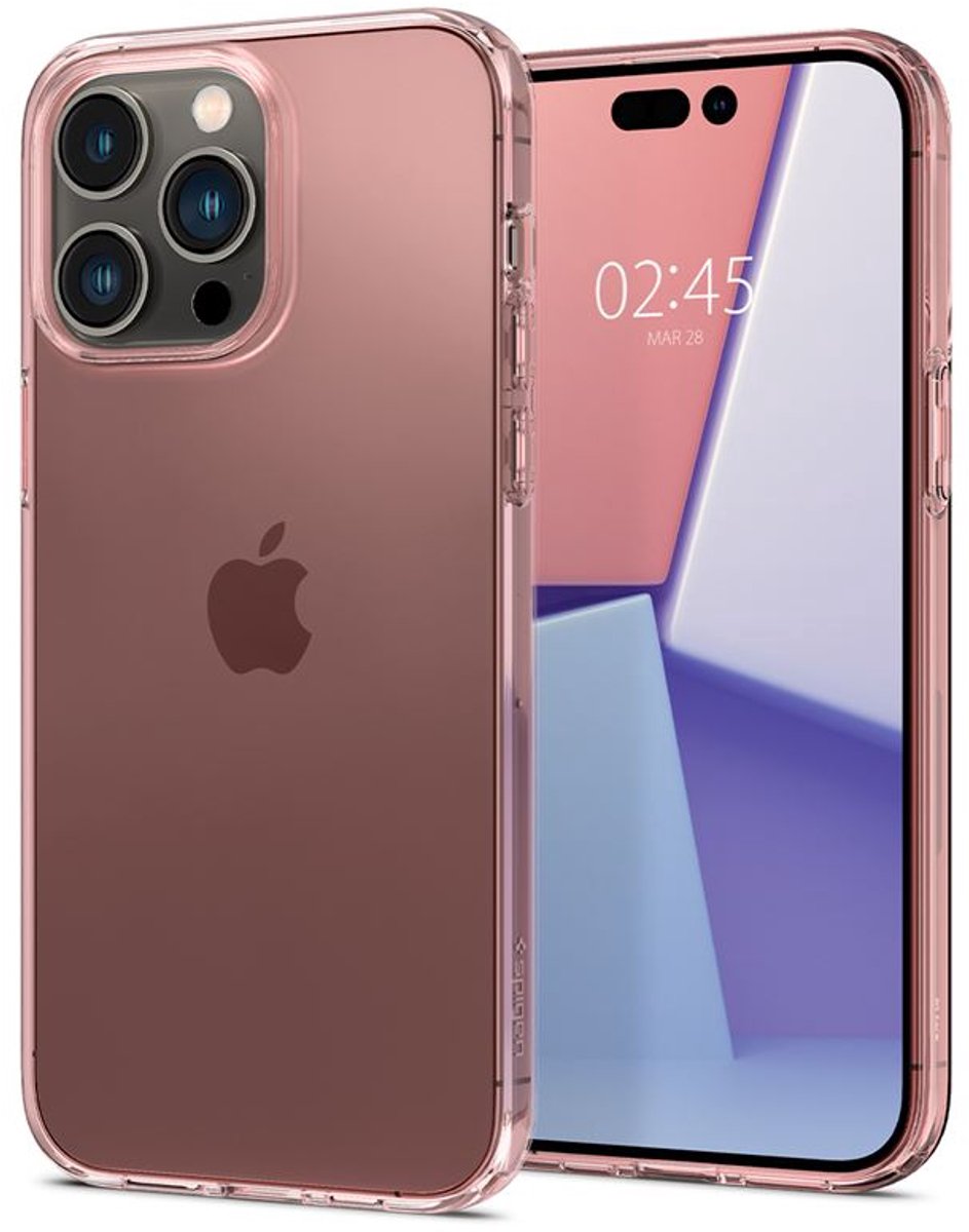 Spigen Crystal Flex - rose crystal - iPhone 14 Pro