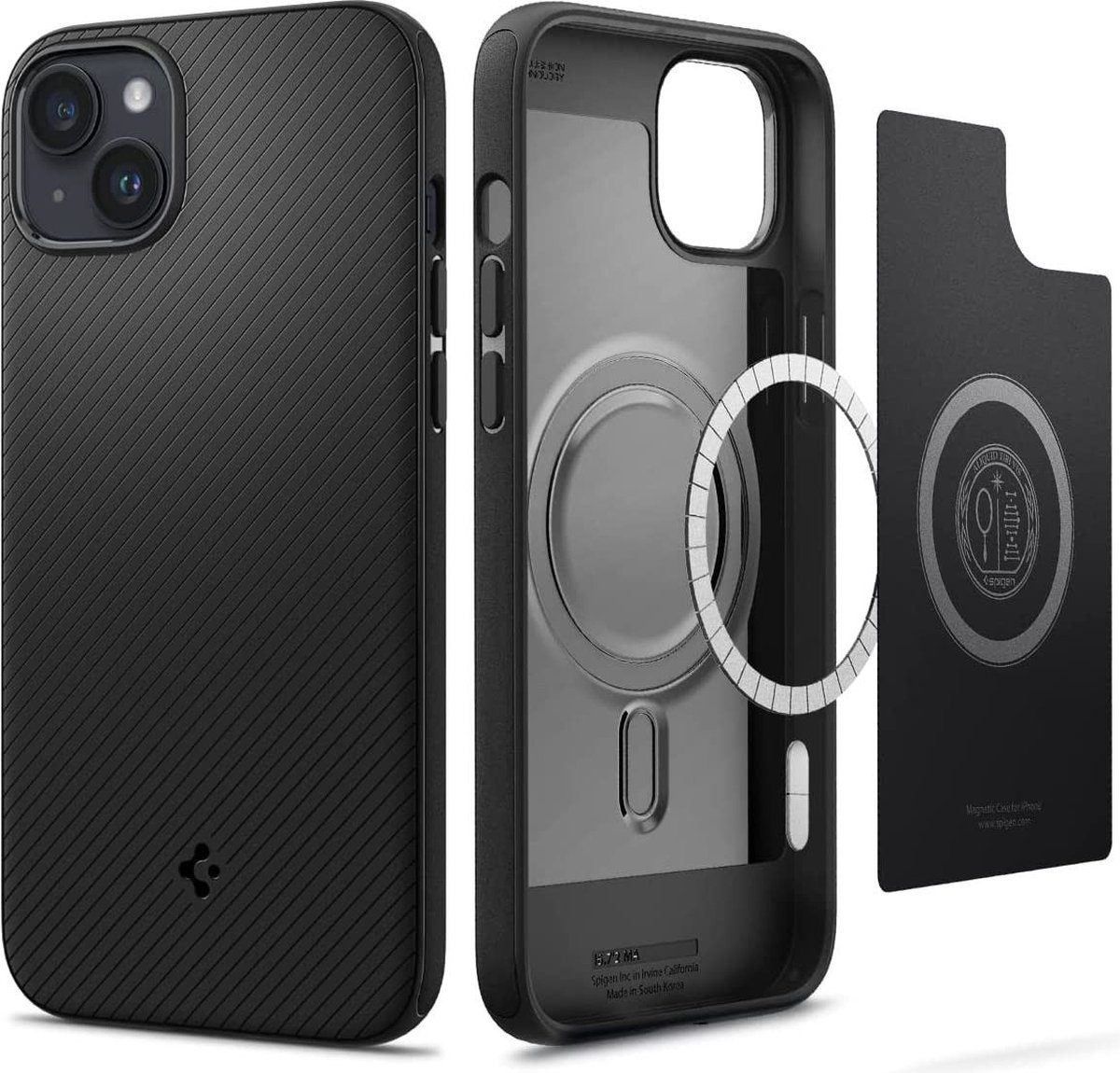 Spigen Mag Armor MagSafe - matte black - iPhone 14 Plus