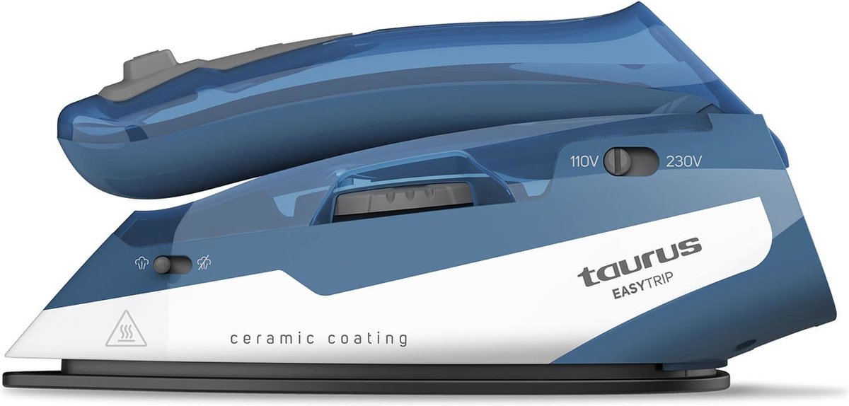 Taurus Dampstrygejern Travel Iron EasyTrip Blue