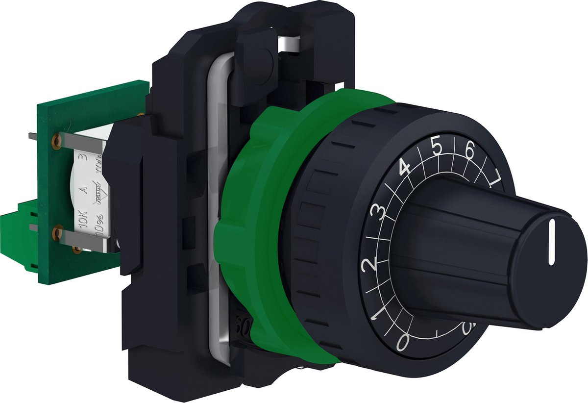 Schneider Electric Potentiometer komplet plast 10 kOhm