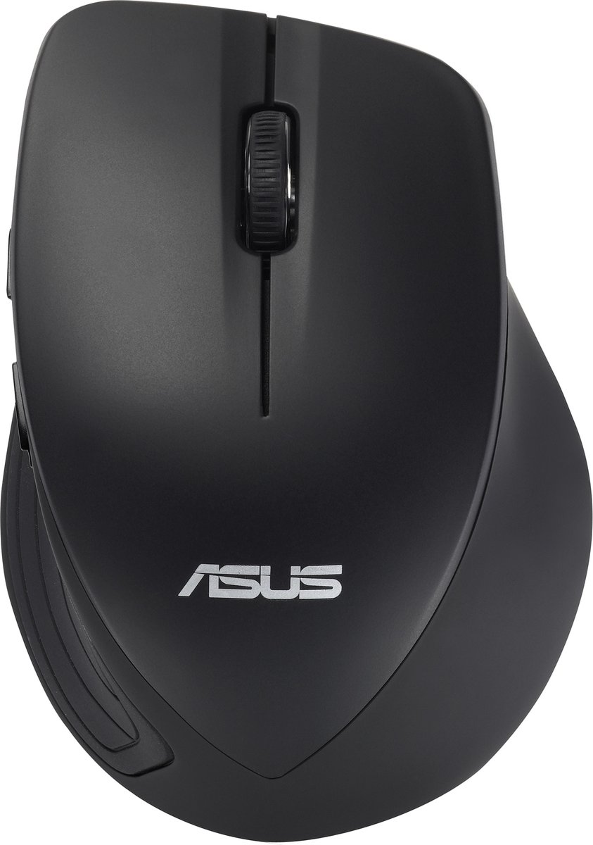 ASUS WT465 - Wireless Mouse - Black - Mus - Optisk - 5 knapper - Sort