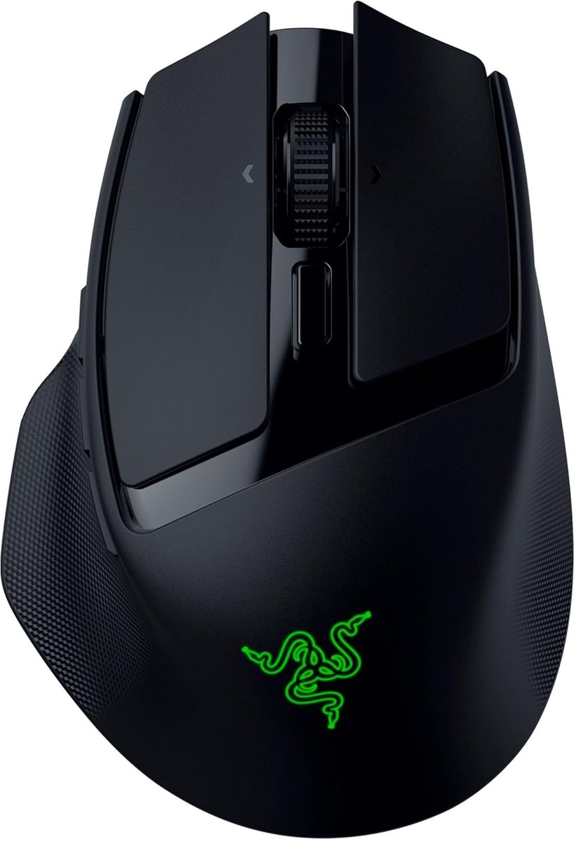Razer Basilisk Mobile Wireless - Gaming Mus - Optisk - 10 knapper - Sort