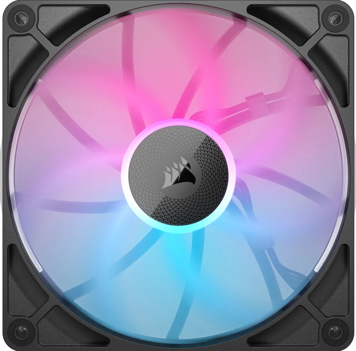 Corsair iCUE LINK RX140 RGB - Kabinet køler - 140mm - Sort med RGB LED lys - 36 dBA