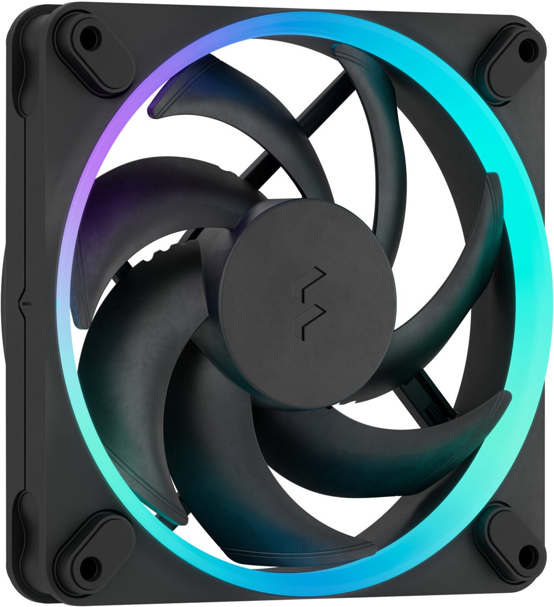 Fractal Design Momentum 12 RGB - Kabinet køler - 120mm - Sort