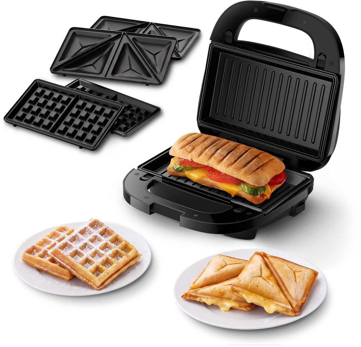 Philips Series 5000 HD2350 - sandwich maker / waffle maker / croque-monsieur maker