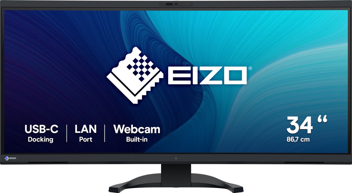34" EIZO FlexScan EV3450XC-BK - 3440x1440 (UWQHD) - IPS - 94W USB-C