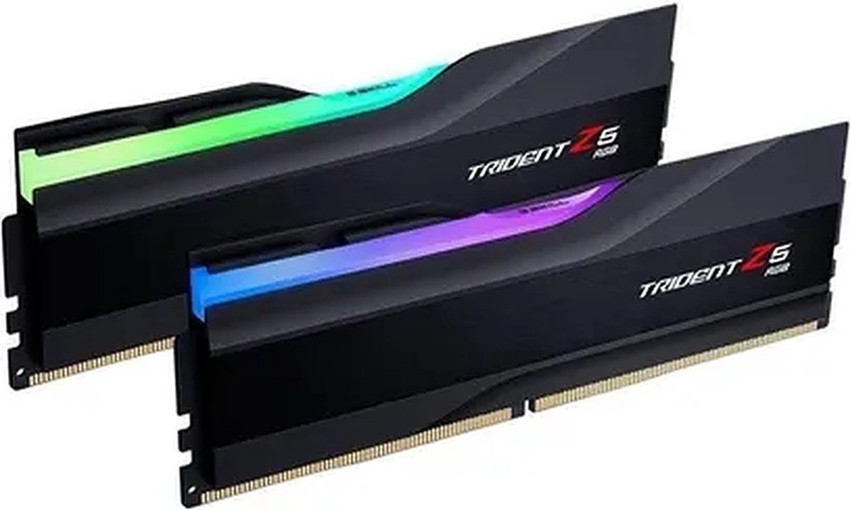 G.Skill Trident Z5 RGB DDR5-7600 - 32GB - CL36 - Dual Channel (2 pcs) - Intel XMP - Sort med RGB