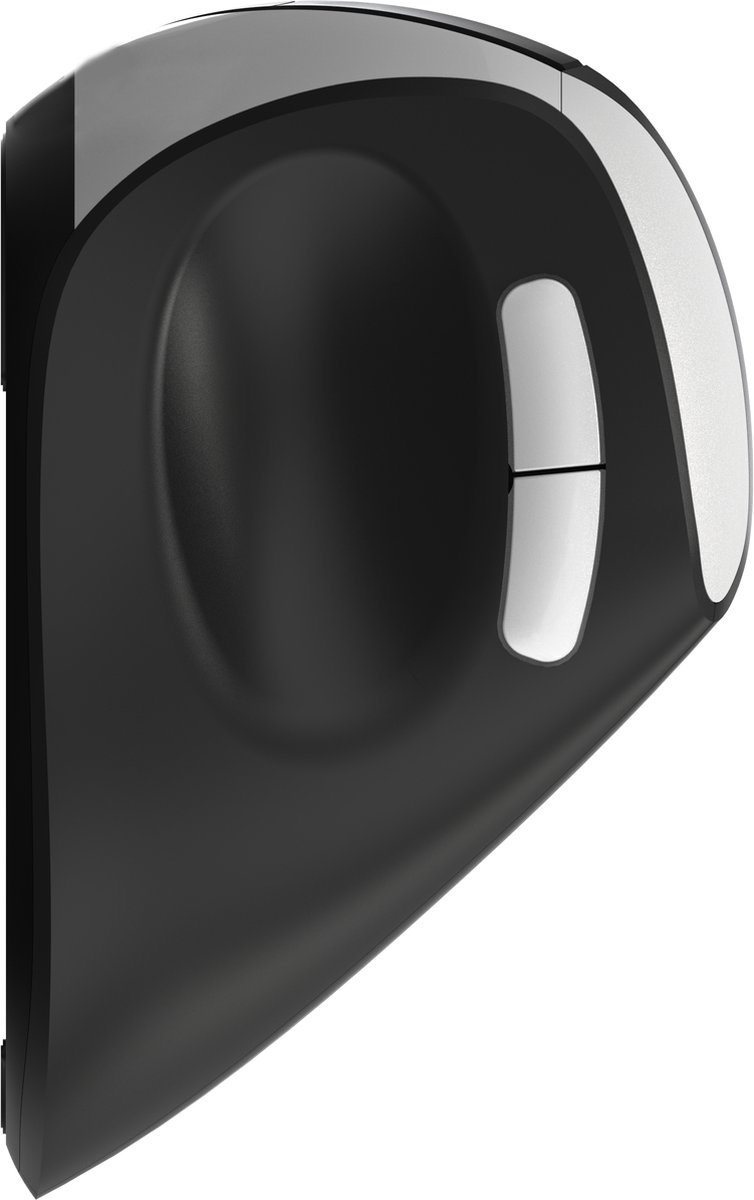RAPOO EV250 - Ergonomisk mus - Optisk / gyroskopisk - 6 knapper - Sort
