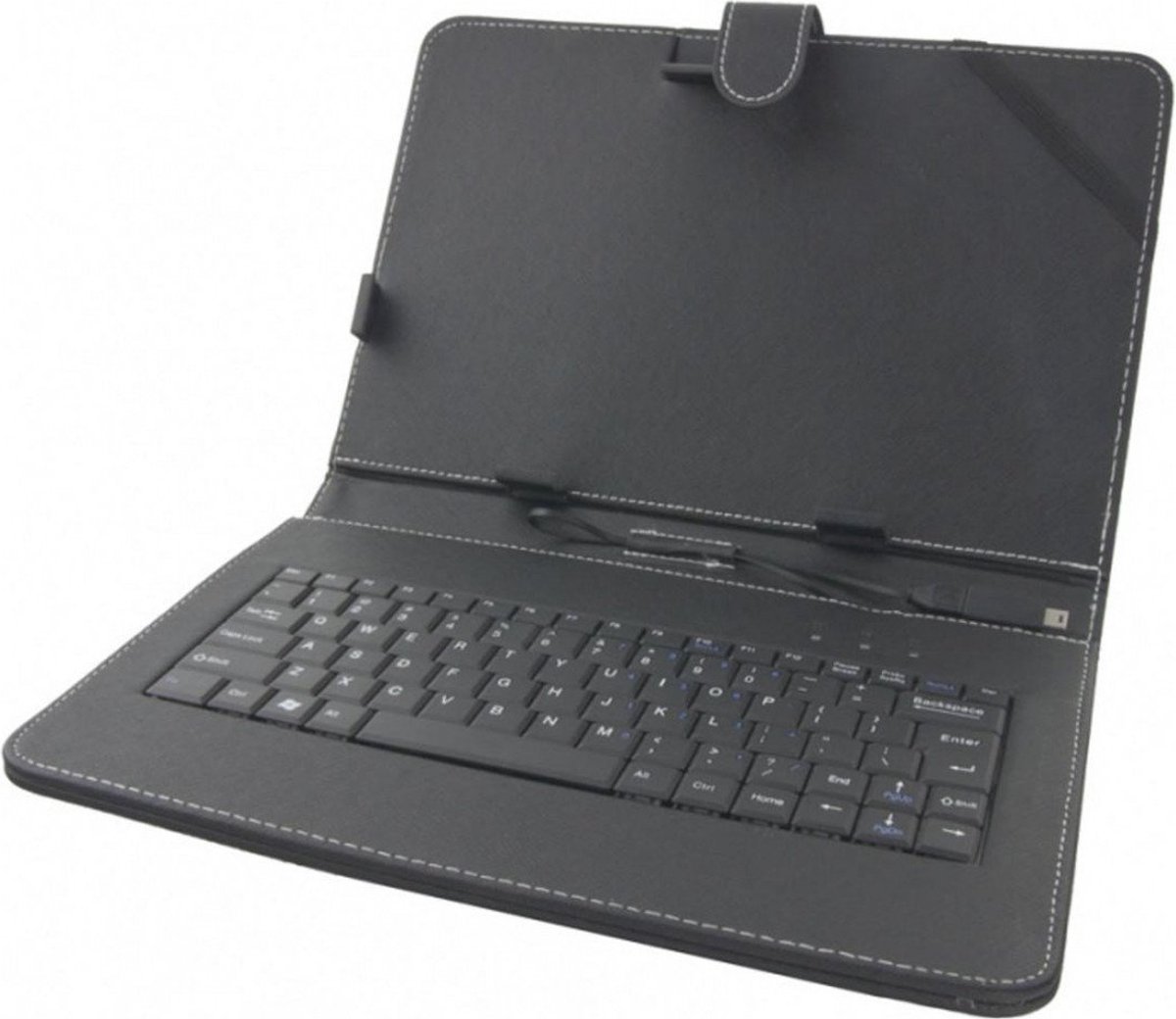 Esperanza CASE WITH KEYBOARD FOR 10.1" TABLETS MADERA EK125 - Tastatur & Folio sæt - Sort