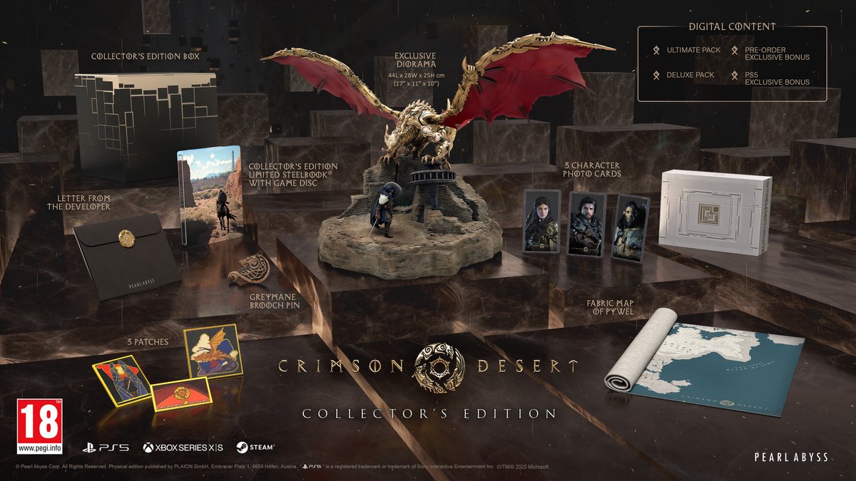 Crimson Desert (Collector's Edition) - Microsoft Xbox Series X - Action/Adventure