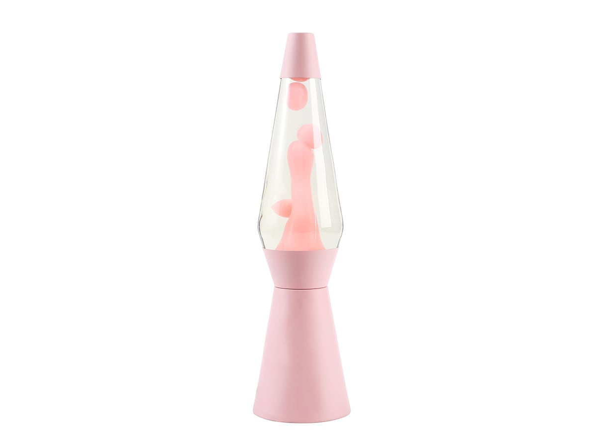 iTotal - Spaceship Lava Lamp - Pastel Pink - 40 cm (XL3114)