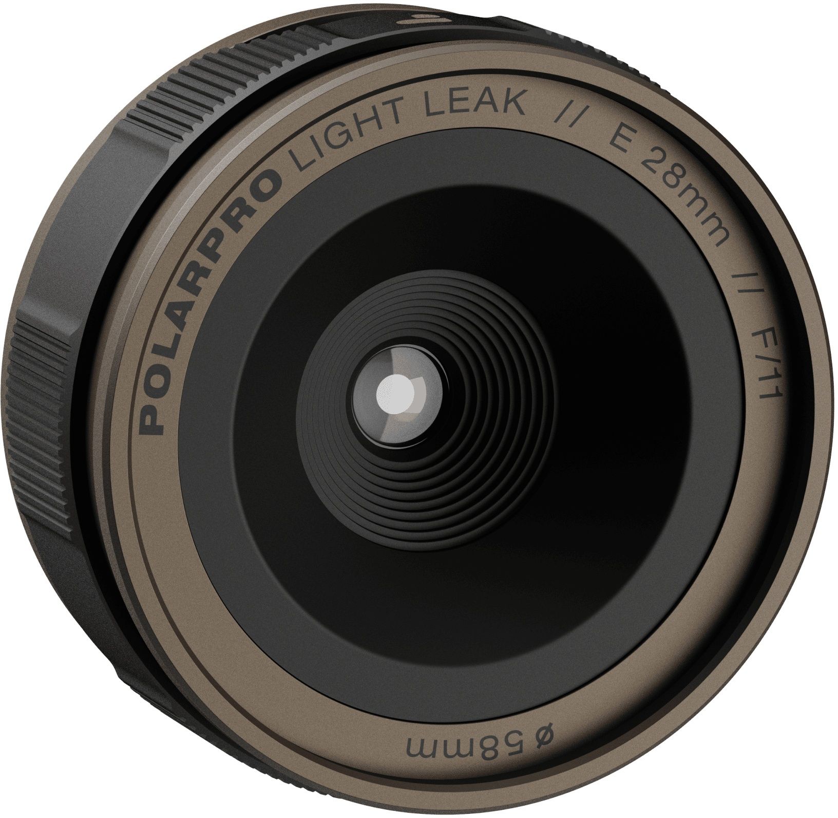 PolarPro LGHTLK-28-E - Kameralinsen - Zeitloser analoger Look - Bronze