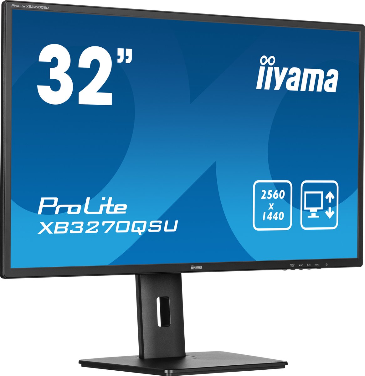 32" iiyama XB3270QSU-B1 - 2560x1440 (QHD) - 100Hz - IPS