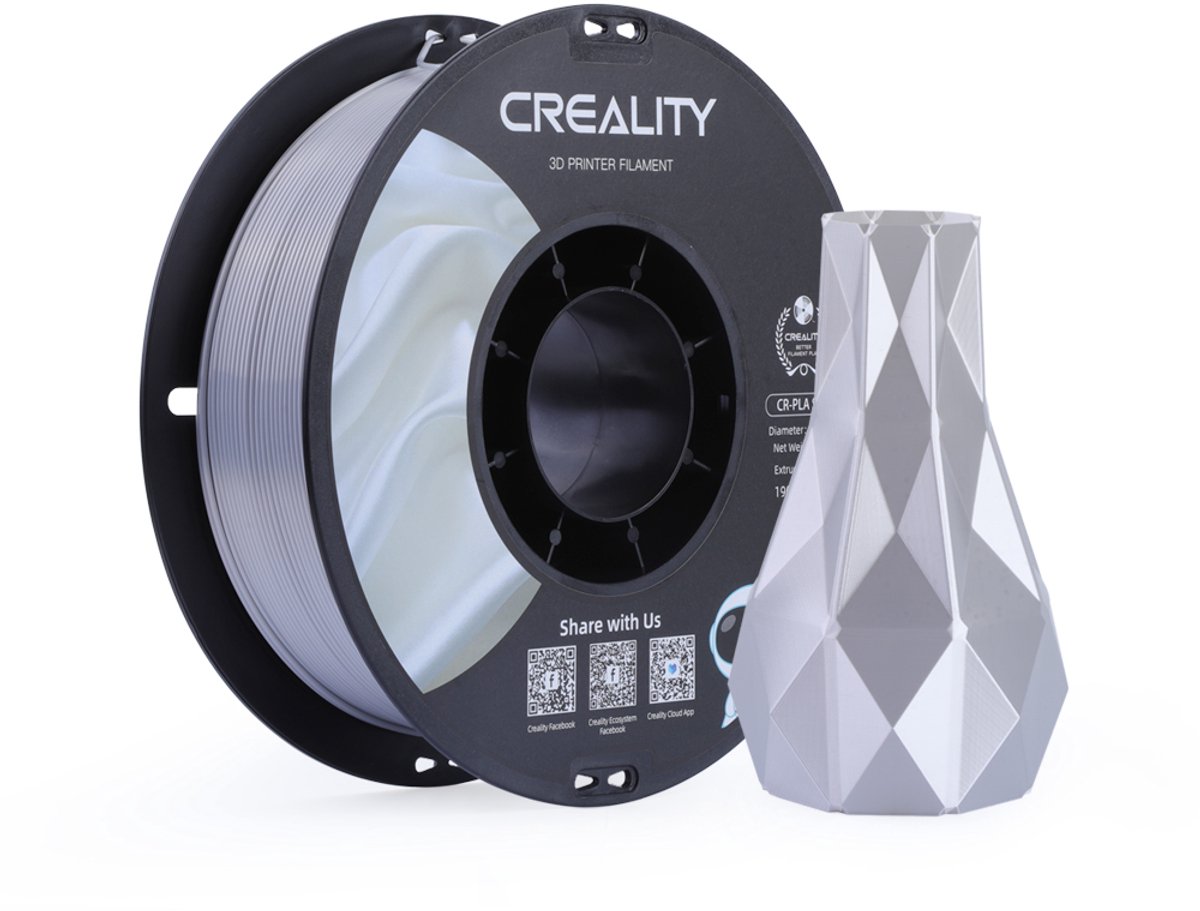 CREALITY 3D - silver - CR-Silk PLA filament