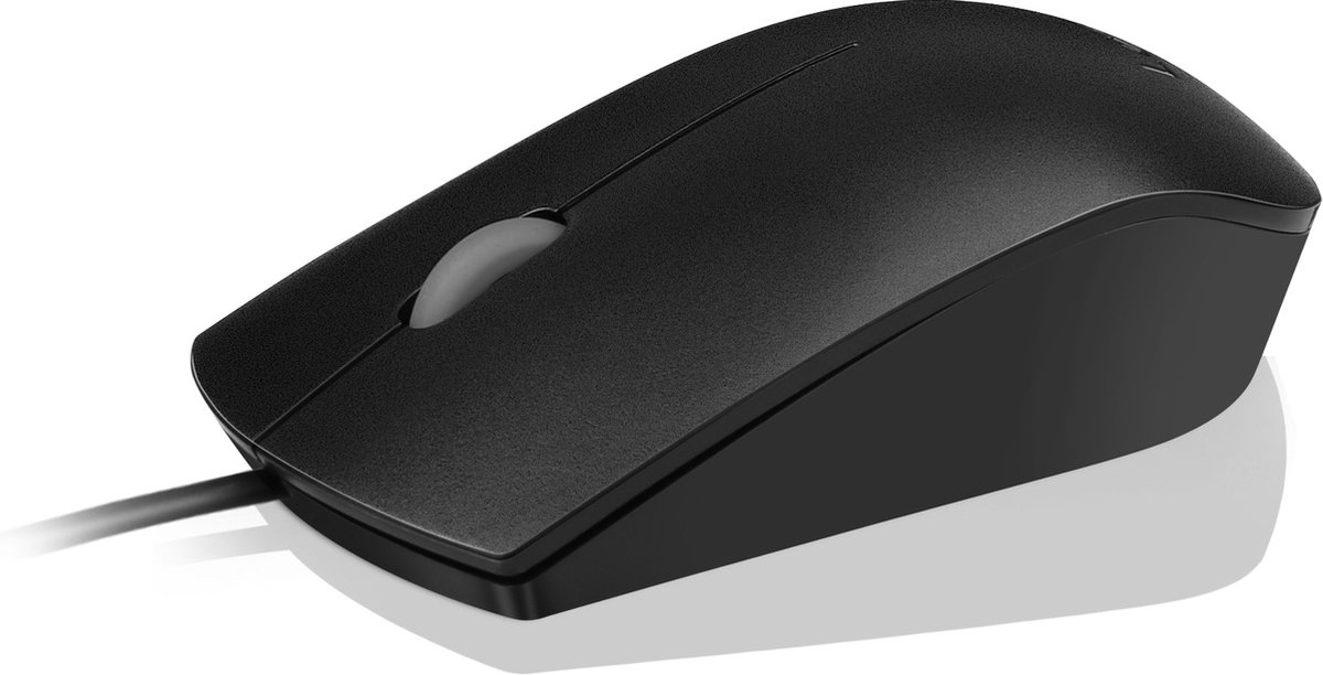 Lenovo 300 Wired USB Mouse Ambidextrous - Mus