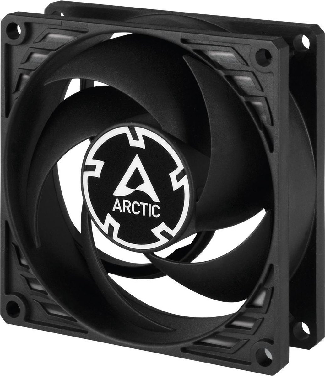 Arctic P8 Silent - Kabinet køler - 80mm - Sort - 17 dBA