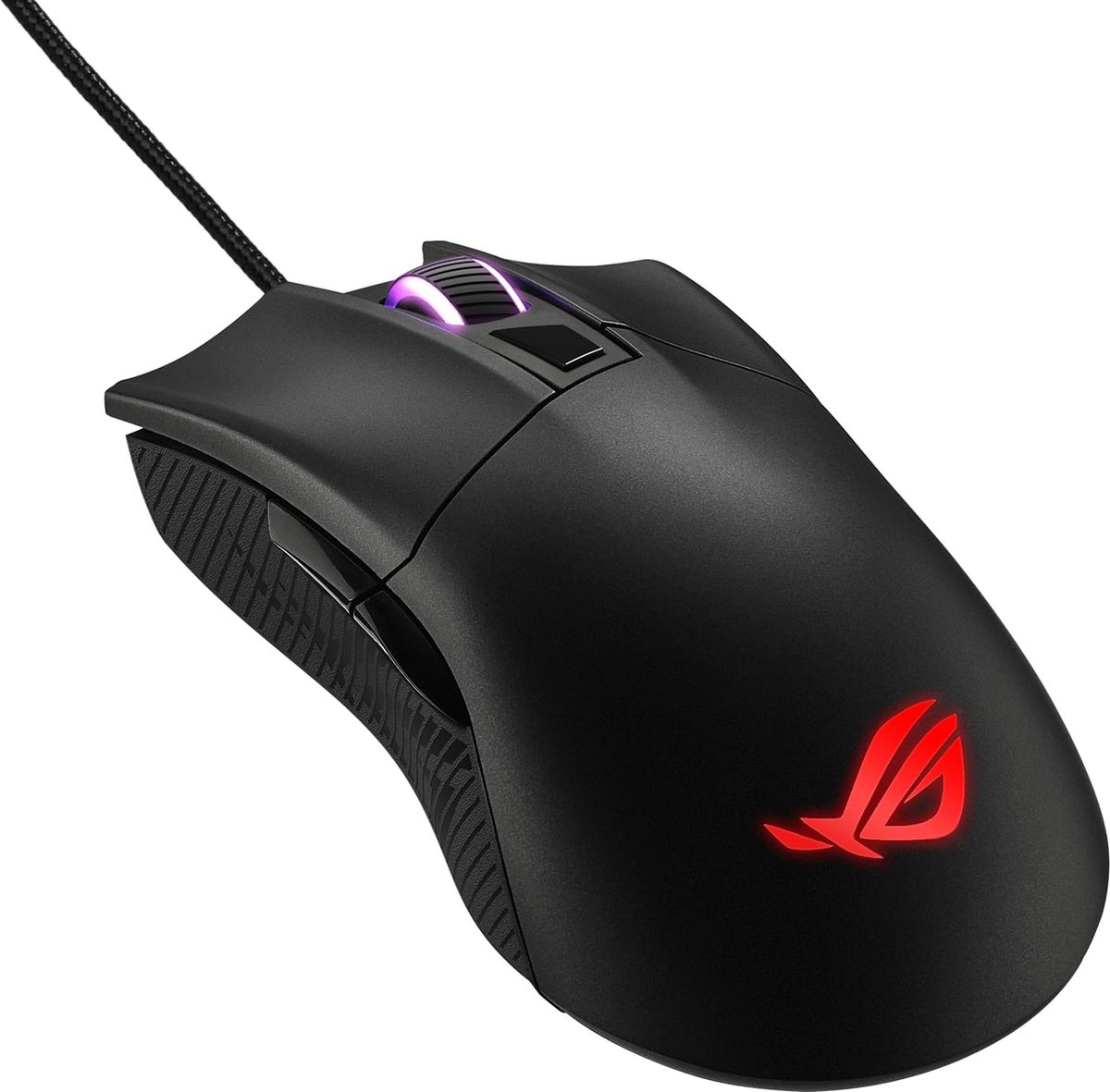 ASUS ROG Gladius II Core - Gaming Mus - Optisk - 6 knapper - Sort
